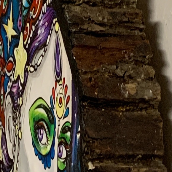 ORIGINAL OOAK ART! BRITTANY HANKS ORIGINAL PAINTING ON WOOD! Ready to Hang! - Picture 11 of 13